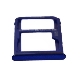 Samsung Uyumlu Galaxy M40 M405 Sim Kart Tepsisi Mavi