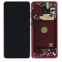 Samsung Uyumlu Galaxy Note 10 Lite N770 Lcd Ekran Kırmızı Servis Gh82-22055c