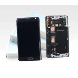 Samsung Uyumlu Galaxy Note 4 Edge N915 Lcd Ekran Siyah Servis GH97-16636A