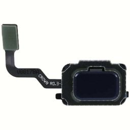 Samsung Uyumlu Galaxy Note 9 N960 Home Parmak Okuyucu Filmi Flex Mavi