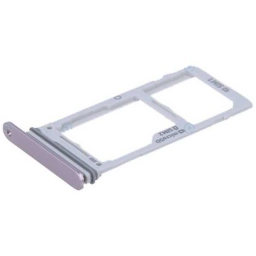 Samsung Uyumlu Galaxy Note 9 N960 Sim Kart Tepsisi Mor Çift