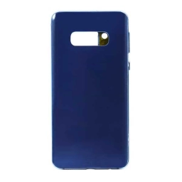 Samsung Uyumlu Galaxy S10e G970 Kasa Kapak Mavi Çıtalı