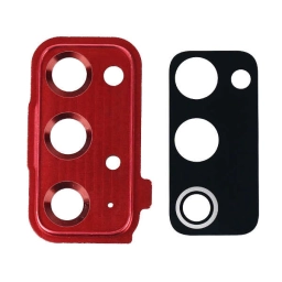 Samsung Uyumlu Galaxy S20 Fe Fan Edition G780 Kamera Lensi Kırmızı