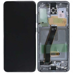Samsung Uyumlu Galaxy S20 G980 Lcd Ekran Gri Servis Gh82-22131a