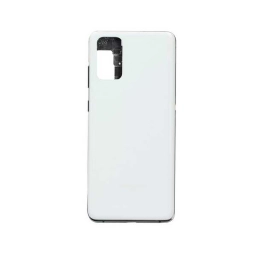 Samsung Uyumlu Galaxy S20 Plus G985 Kasa Kapak Beyaz Çıtalı