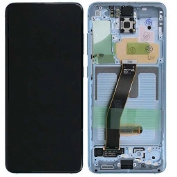 Samsung Uyumlu Galaxy S20 Plus G985 Lcd Ekran Mavi Servis Gh82-22145d