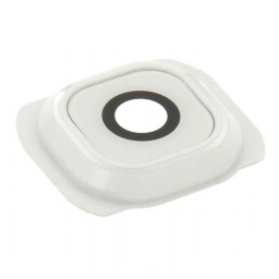 Samsung Uyumlu Galaxy S6 Edge G925 Kamera Lensi Beyaz