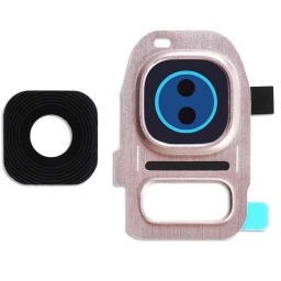 Samsung Uyumlu Galaxy S7 G930 Kamera Lensi Gold