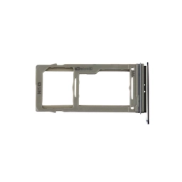 Samsung Uyumlu Galaxy S9 plus G965 Sim Kart Tepsisi Siyah Çift