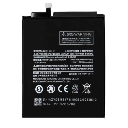 Xiaomi Uyumlu Mi A1 Bn31 Batarya Pil