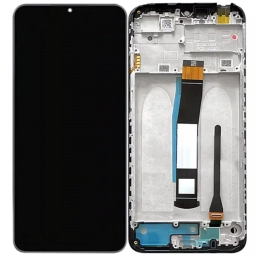 Xiaomi Uyumlu Poco C40 Lcd Ekran Siyah Çıtalı