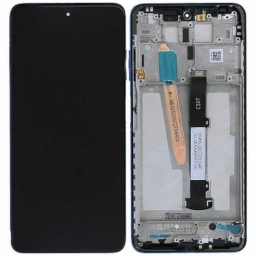 Xiaomi Uyumlu poco X3 Lcd Ekran Mavi Çıtalı Servis