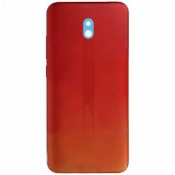 Xiaomi Uyumlu Redmi 8a Kasa Kapak Kırmızı Çıtasız