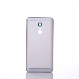 Xiaomi Uyumlu Redmi Note 4x Kasa Kapak Gümüş Çıtalı