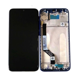 Xiaomi Uyumlu Redmi Note 7 Pro Lcd Ekran Mavi Çıtalı