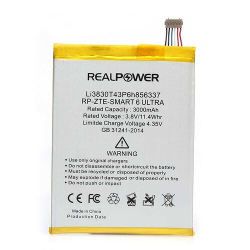 RealPower Vodafone 995 Smart 6 Ultra Tt175 Yüksek Kapasiteli Batarya Pil - Thumbnail
