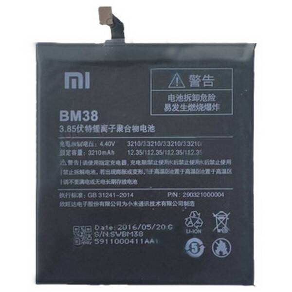 Xiaomi Mi 4s Batarya Pil Bm38