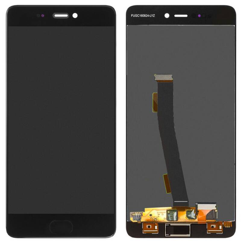 Xiaomi Mi 5s Uyumlu Lcd Ekran Dokunmatik Siyah Çıtasız