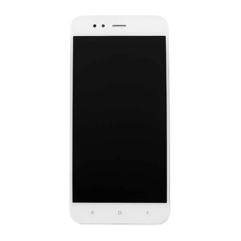 Xiaomi Mi 5x Lcd Ekran Dokunmatik Beyaz Çıtalı