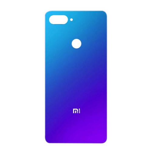 Xiaomi Mi 8 Lite Arka Kapak Mavi - Thumbnail