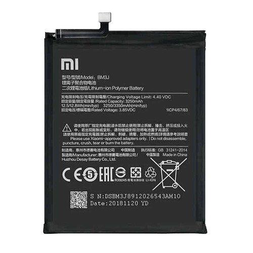 Xiaomi Mi 8 Lite Bm3j Batarya Pil - Thumbnail