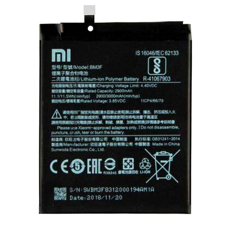 Xiaomi Mi 8 Screen Bm3f Batarya Pil