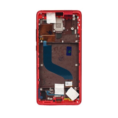 Xiaomi Mi 9t Pro Lcd Ekran Dokunmatik Kırmızı Çıtalı Servis - Thumbnail