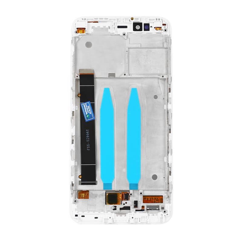 Xiaomi Mi A1 Lcd Ekran Dokunmatik Beyaz Çıtalı