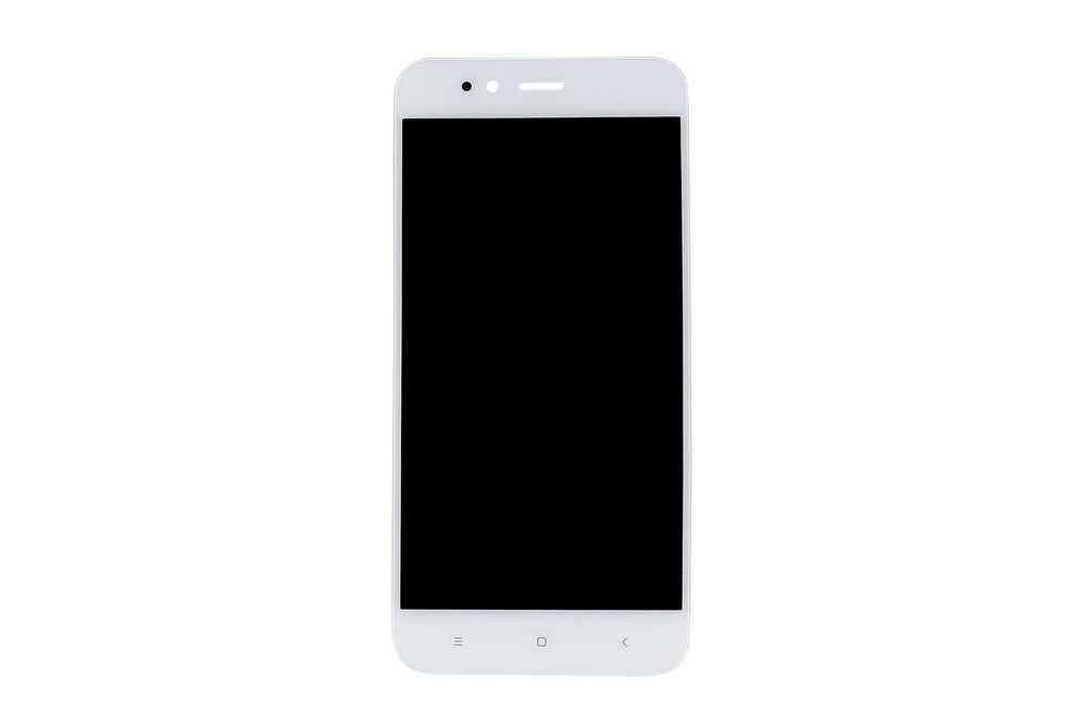 ÇILGIN FİYAT !! Xiaomi Mi A1 Lcd Ekran Dokunmatik Beyaz Çıtasız 