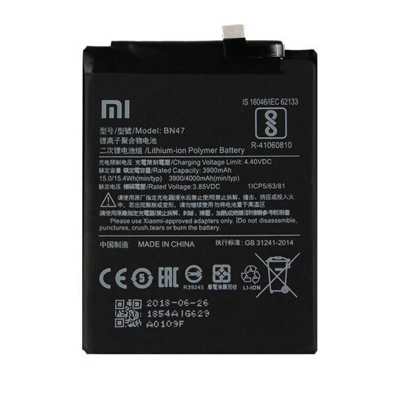 Xiaomi Mi A2 Lite / Redmi 6 Pro Bn47 Batarya Pil