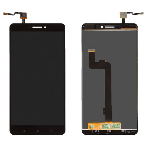 Xiaomi Mi Max Lcd Ekran Dokunmatik Siyah Çıtasız - Thumbnail