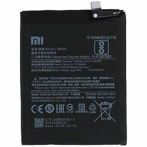 Xiaomi Mi Mix 3 Batarya Pil Bm3k - Thumbnail