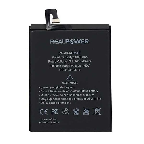 RealPower Xiaomi Pocophone F1 Yüksek Kapasiteli Batarya Pil 4200mah - Thumbnail