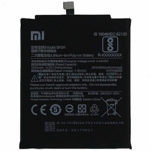 Xiaomi Redmi 5a Batarya Pil Bn34 - Thumbnail