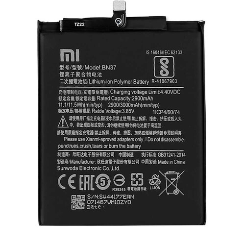Xiaomi Redmi 6a Bn37 Batarya Pil - Thumbnail