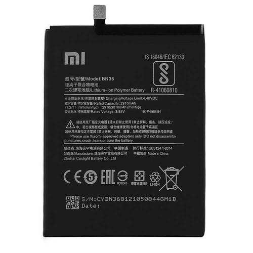Xiaomi Redmi 6x Bn36 Batarya Pil - Thumbnail