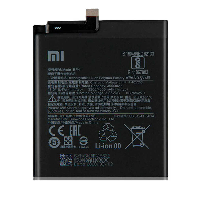 Xiaomi Redmi K20 / Mi 9t Pro Bp41 Batarya Pil
