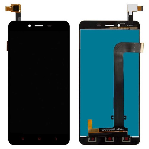 Xiaomi Redmi Note 2 Lcd Ekran Dokunmatik Siyah Çıtasız - Thumbnail