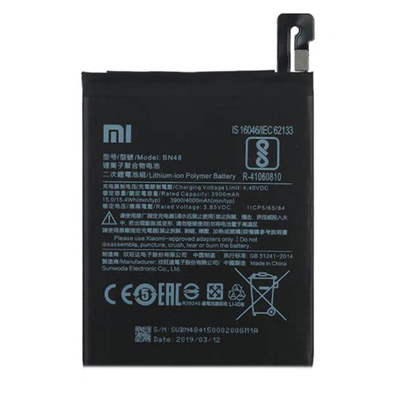 Xiaomi Redmi Note 6 Pro Bn48 Uyumlu Batarya Pil