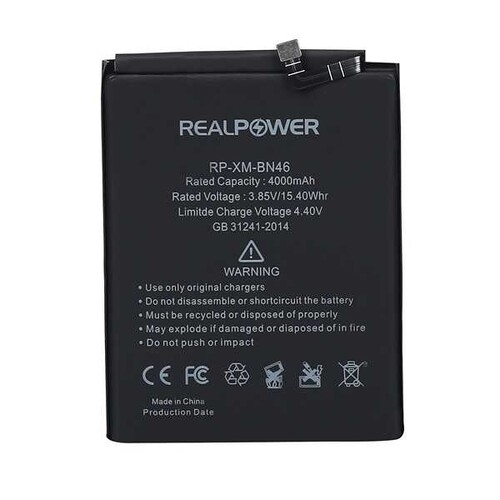 RealPower Xiaomi Redmi Note 8 Bn46 Batarya Pil - Thumbnail