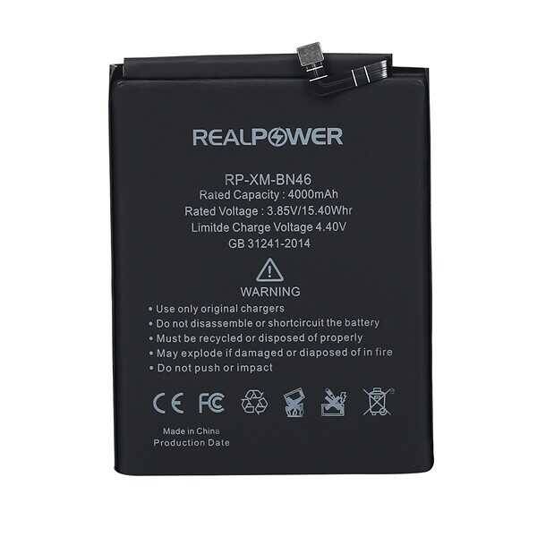 RealPower Xiaomi Redmi Note 8 Bn46 Batarya Pil