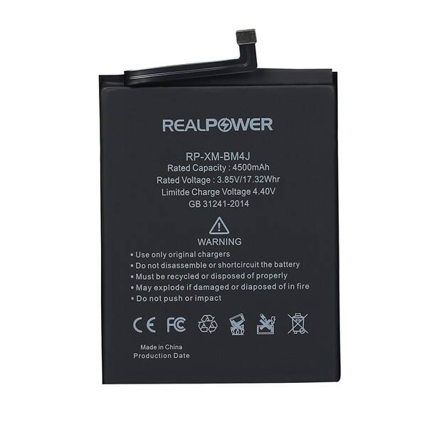 RealPower Xiaomi Redmi Note 8 Pro Bm4j Batarya Pil