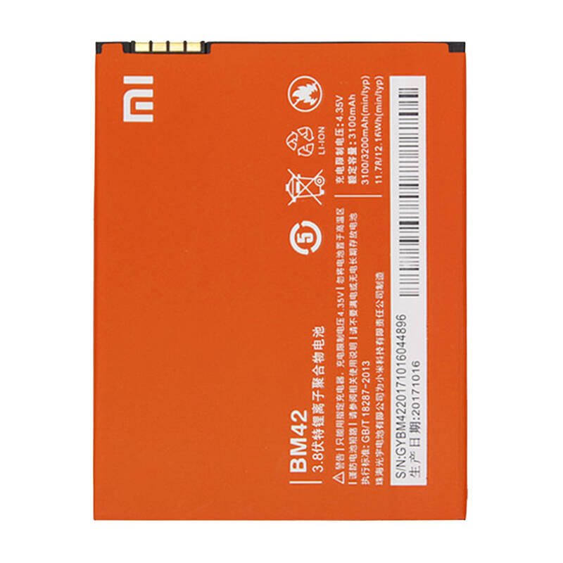 Xiaomi Redmi Note Bm42 Batarya Pil