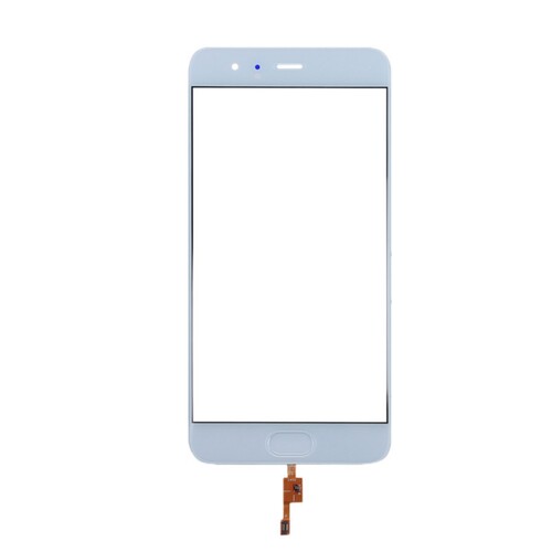 Xiaomi Uyumlu 6 Dokunmatik Beyaz Parmak izli Çıtasız - Thumbnail