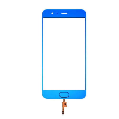 Xiaomi Uyumlu 6 Dokunmatik Mavi Parmak izli Çıtasız - Thumbnail