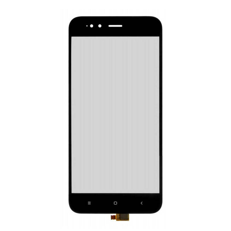 Xiaomi Uyumlu A1 Dokunmatik Ocalı Siyah Çıtasız
