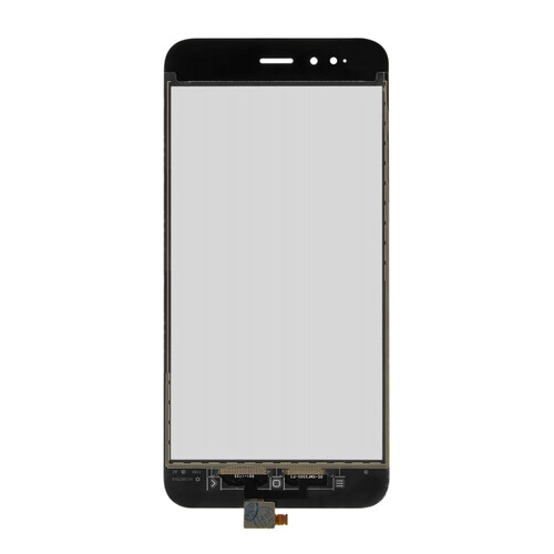 Xiaomi Uyumlu A1 Dokunmatik Ocalı Siyah Çıtasız - Thumbnail