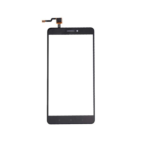 Xiaomi Uyumlu Max Dokunmatik Siyah Çıtasız - Thumbnail